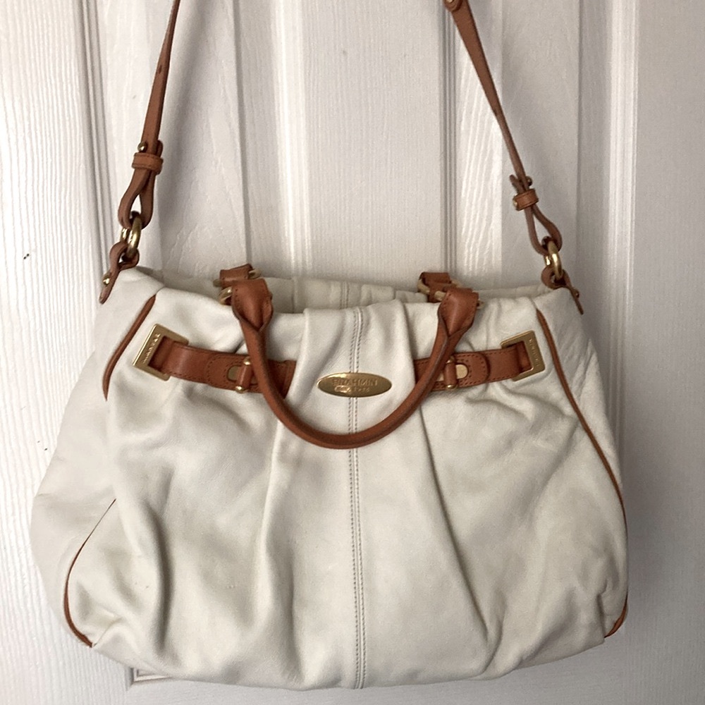 GUC~Brahmin Gorgeous Large Satchel/Shoulderbag-100% Genuine Leather/Quiet luxury